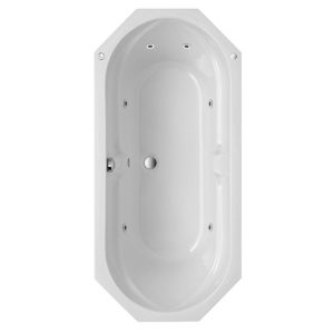 Ottofond Whirlpool-Set Sicilia 170 x 75 cm weiß/chrom Typ 1 Ottofond Whirlpool-Set Sicilia 170 x 75 cm weiß/chrom Typ 1