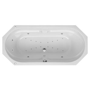 Ottofond Whirlpool-Set Sicilia 170 x 75 cm weiß/chrom Typ 3 Ottofond Whirlpool-Set Sicilia 170 x 75 cm weiß/chrom Typ 3