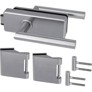 Glastürbeschlagset SKS 61 SMART unverschließbar Glastürbeschlagset SKS 61 SMART unverschließbar