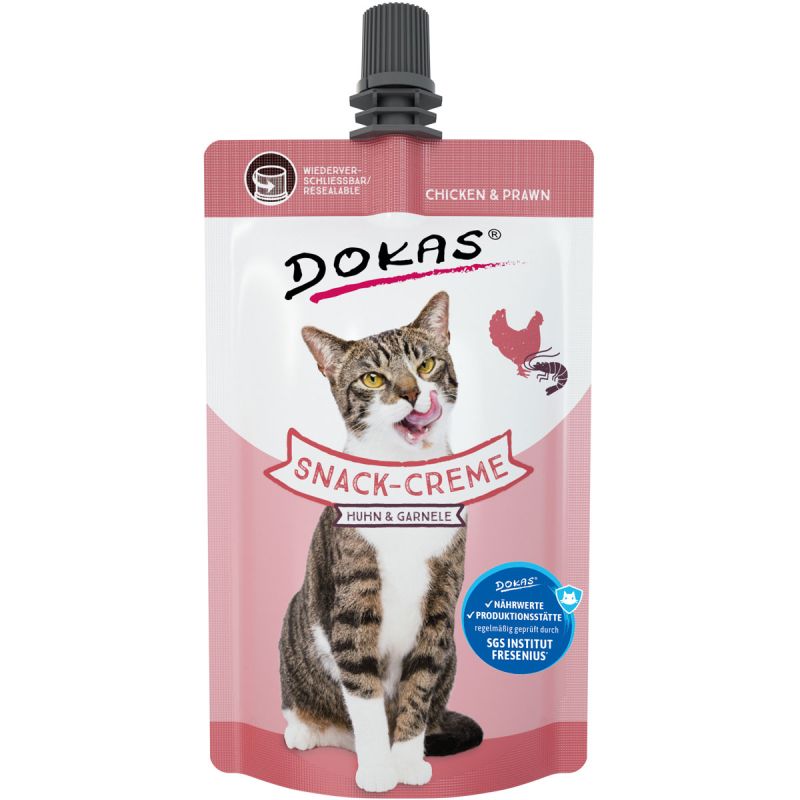 Dokas Snack Creme Huhn Garnele 90g