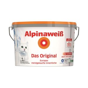 Alpina weiß Das Original Spritzfrei Matt 4 L Alpina weiß Das Original Spritzfrei Matt 4 L