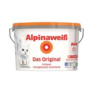 Alpina weiß Das Original Spritzfrei Matt 2 L Alpina weiß Das Original Spritzfrei Matt 2 L