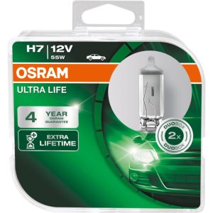 Osram Auto Glühlampe H7 Ultra Life 2er Set Osram Auto Glühlampe H7 Ultra Life 2er Set