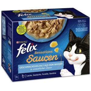 Felix Sensation Saucen vom Wasser 12 x 85g Portionsbeutel Felix Sensation Saucen vom Wasser 12 x 85g Portionsbeutel