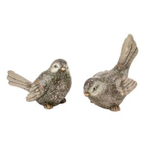 Kunstgewerbe Gehlmann Dekofigur Keramikvogel grün 9,8 x 7,3 x 13,7 cm Kunstgewerbe Gehlmann Dekofigur Keramikvogel grün 9,8 x 7,3 x 13,7 cm