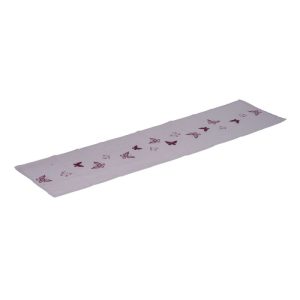 Stoff-Tischläufer Schmetterlingsmuster 40 x 150 cm rosa Stoff-Tischläufer Schmetterlingsmuster 40 x 150 cm rosa