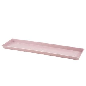 Deko-Tablett 44 x 2 x 13 cm rosa Deko-Tablett 44 x 2 x 13 cm rosa