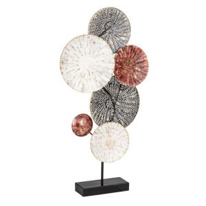 Deko-Element 37,5 x 65,4 x 7,5 cm rosa-weiß Deko-Element 37,5 x 65,4 x 7,5 cm rosa-weiß