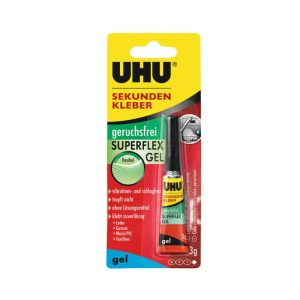 UHU Sekundenkleber Superflex gel 3 g UHU Sekundenkleber Superflex gel 3 g