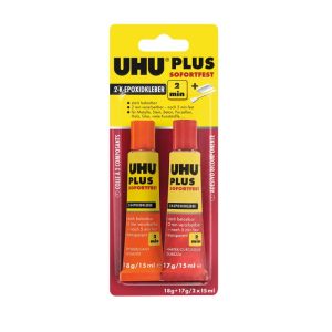 UHU Zwei-Komponenten-Klebstoff plus sofortfest 35 g UHU Zwei-Komponenten-Klebstoff plus sofortfest 35 g