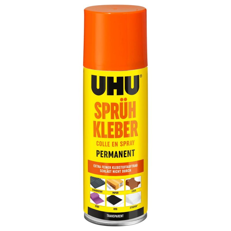 UHU Sprühkleber transparent 200 ml