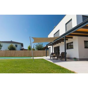 Viereck-Segel Cannes 3 x 3 m taupe Viereck-Segel Cannes 3 x 3 m taupe