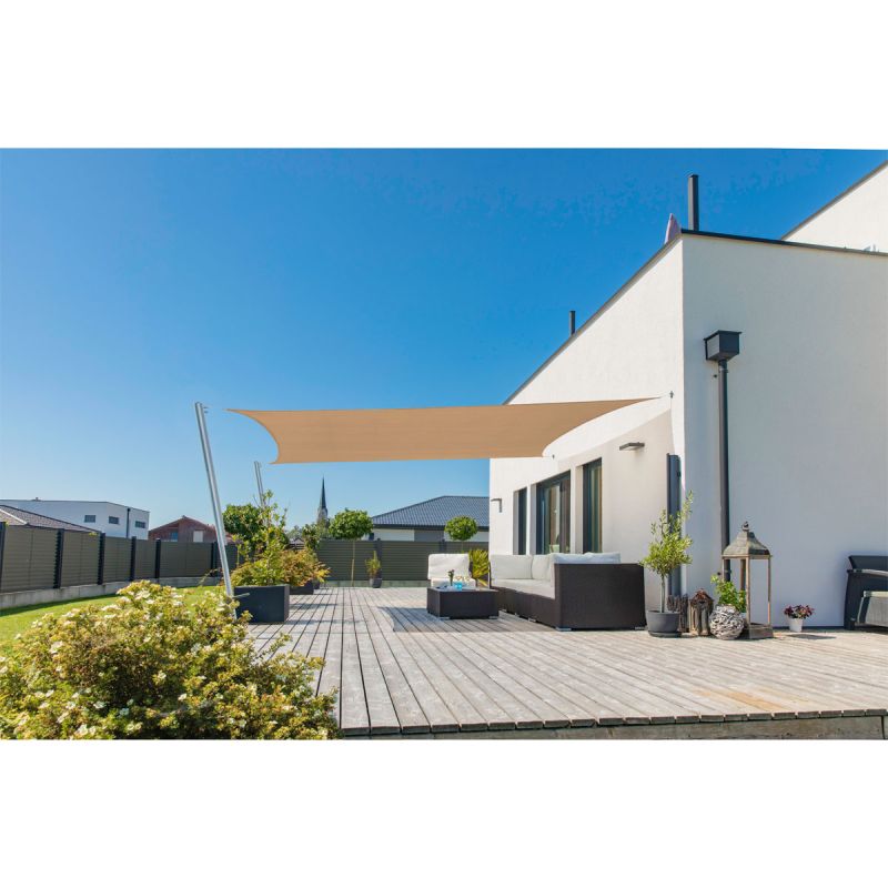Rechteck-Segel Capri 4 x 5 m reed