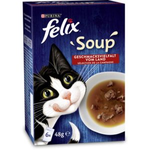 Felix Soup Geschmacksvielfalt vom Land 6 x 48g Felix Soup Geschmacksvielfalt vom Land 6 x 48g