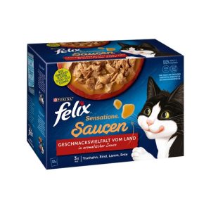Felix Sensation Saucen vom Land 12 x 85g Portionsbeutel Felix Sensation Saucen vom Land 12 x 85g Portionsbeutel