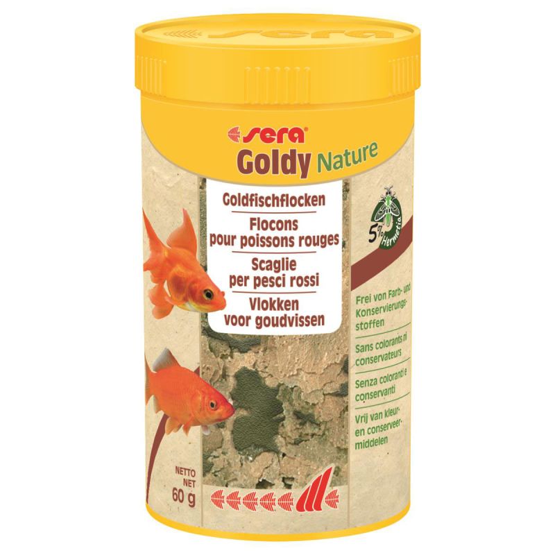 sera Goldy Nature 250 ml / 60 g