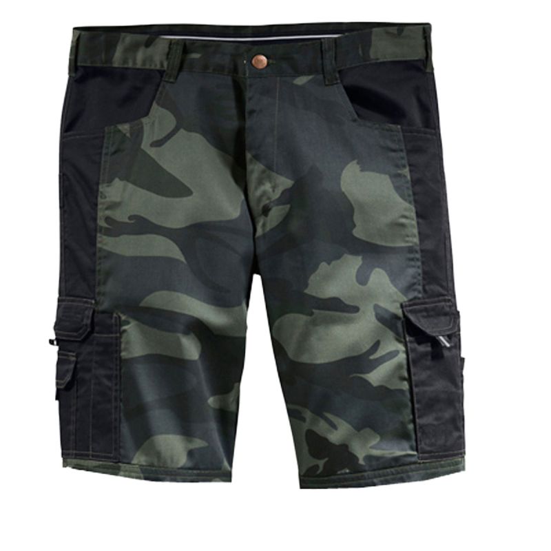 Scheibler Bermuda camouflage-schwarz Größe XL