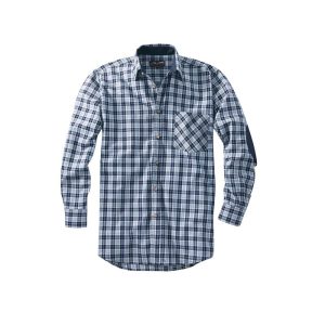 Scheibler Arbeitshemd Worker blau-kariert Größe 41/42 Scheibler Arbeitshemd Worker blau-kariert Größe 41/42