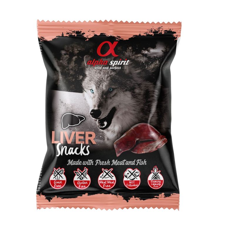 alphaspirit Snack gewürfelt Leber 50 g