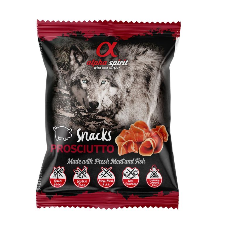 alphaspirit Snack gewürfelt Prosciutto 50 g