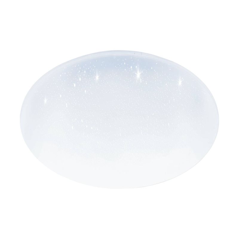 Eglo LED-Deckenleuchte Pogliola-S mit Kristalleffekt weiß