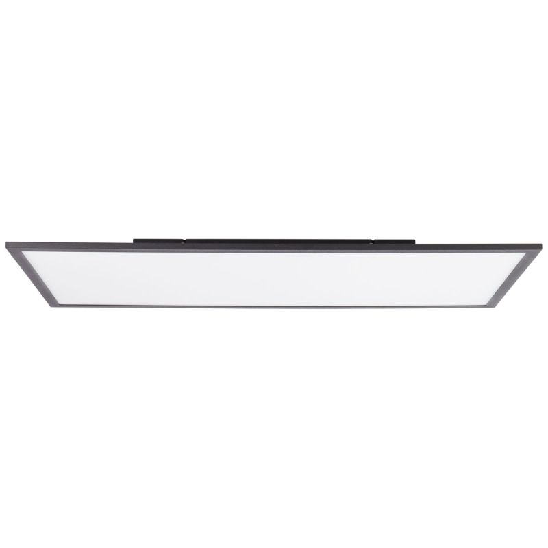 LED-Deckenleuchte Jacinda schwarz 80 x 40 cm