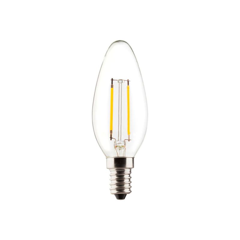 Müller Licht LED-Leuchtmittel Retro Kerze E14 2,5W