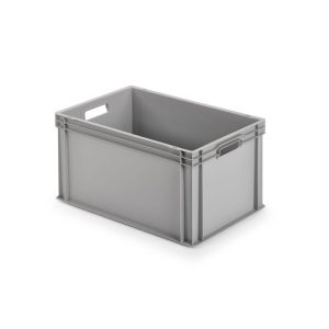 Aufbewahrungsbox geschlossen 60 x 40 x 32 cm grau Aufbewahrungsbox geschlossen 60 x 40 x 32 cm grau