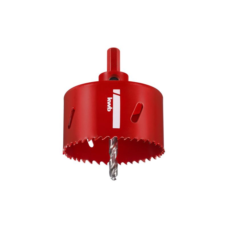 kwb Löchsäge mit Schaft und Bohrer Durchmesser 74 mm