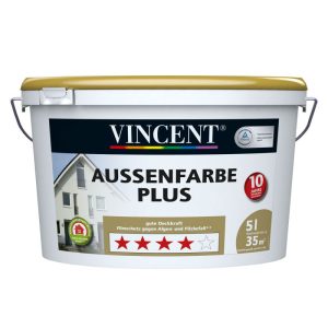 Vincent Außenfarbe Plus 5 L Vincent Außenfarbe Plus 5 L