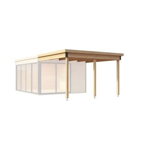 Anbau für Designhaus 412 Größe 2 natur