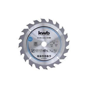 kwb Spanplatten-Kreissägeblätter für Handkreissägen Durchmesser 160×16 mm kwb Spanplatten-Kreissägeblätter für Handkreissägen Durchmesser 160×16 mm