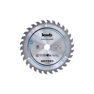 kwb Spanplatten-Kreissägeblätter für Handkreissägen Durchmesser 190×20 mm kwb Spanplatten-Kreissägeblätter für Handkreissägen Durchmesser 190×20 mm