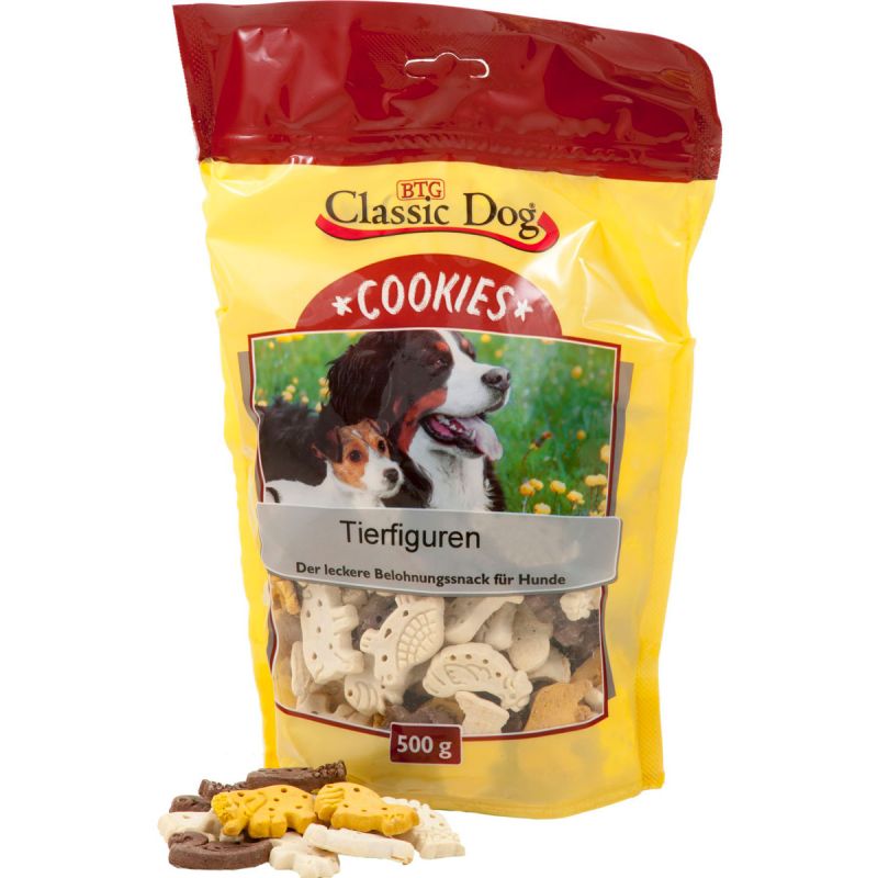 Classic Dog Cookies Tierfiguren 500g