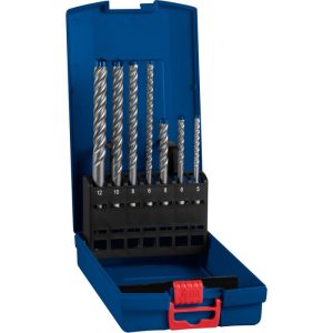 Bosch Professional  Expert SDS plus-7X Hammerbohrer-Set 5/6/6/8/8/10/12 mm 7- teilig
