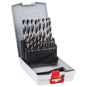 Bosch Professional HSS-Spiralbohrer PointTeQ 19- teilig ProBox 1–10 mm Bosch Professional HSS-Spiralbohrer PointTeQ 19- teilig ProBox 1–10 mm