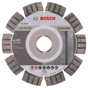 Bosch Professional Diamanttrennscheibe Best for Concrete 125 x 22,23 x 2,2 x 12 mm Bosch Professional Diamanttrennscheibe Best for Concrete 125 x 22,23 x 2,2 x 12 mm
