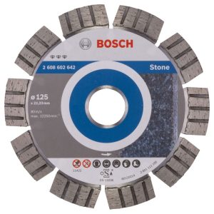 Bosch Professional Diamanttrennscheibe Best for Stone 125 x 22,23 x 2,2 x 12 mm Bosch Professional Diamanttrennscheibe Best for Stone 125 x 22,23 x 2,2 x 12 mm