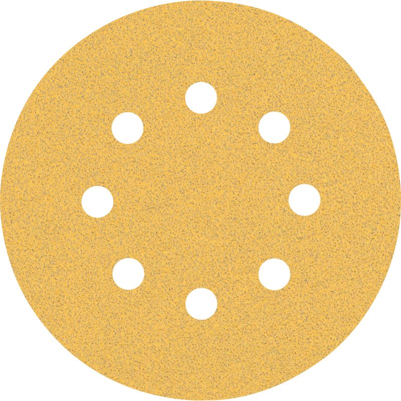 Bosch Professional Expert C470 Schleifpapier mit 8 Löchern für Exzenterschleifer 125 mm G 80 5- teilig