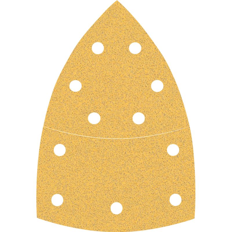 Bosch Professional  Expert C470 Schleifpapier mit 11 Löchern für Multischleifer 102 x 62 mm 93 mm G 80 10- teilig