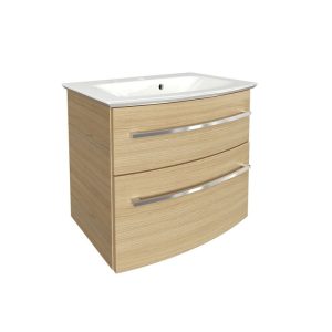 Fackelmann Waschtisch-Set B.Style 632 x 543 x 460 mm Sandeiche Fackelmann Waschtisch-Set B.Style 632 x 543 x 460 mm Sandeiche