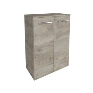 Fackelmann Doppel-Midischrank B.Style 602 x 826 x 320 mm Nature Oak Fackelmann Doppel-Midischrank B.Style 602 x 826 x 320 mm Nature Oak