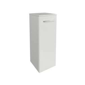 Fackelmann Midischrank links B.Style 302 x 826 x 320 mm Weiß Fackelmann Midischrank links B.Style 302 x 826 x 320 mm Weiß