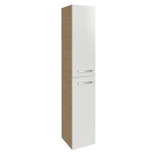 Fackelmann Hochschrank links B.Style 300 x 1620 x 316 mm Sandeiche/Weiß Fackelmann Hochschrank links B.Style 300 x 1620 x 316 mm Sandeiche/Weiß