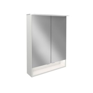 Fackelmann Spiegelschrank B.Style 600 x 812 x 153 mm Weiß LED Fackelmann Spiegelschrank B.Style 600 x 812 x 153 mm Weiß LED