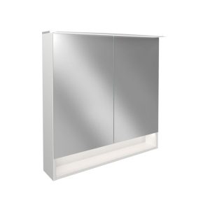 Fackelmann Spiegelschrank B.Style 800 x 812 x 153 mm Weiß LED Fackelmann Spiegelschrank B.Style 800 x 812 x 153 mm Weiß LED