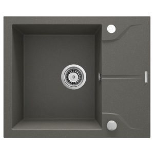 deante 1 Becken Granitspüle ANDANTE mit kurzer Abtropffläch anthrazit metallic deante 1 Becken Granitspüle ANDANTE mit kurzer Abtropffläch anthrazit metallic
