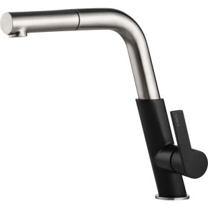 deante Spültischarmatur SILIA chrom/ schwarz deante Spültischarmatur SILIA chrom/ schwarz