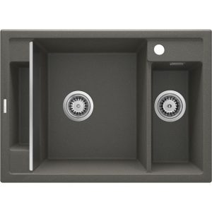 deante 1,5 Becken Granitspüle MAGNETIC ohne Abtropffläch anthrazit metallic deante 1,5 Becken Granitspüle MAGNETIC ohne Abtropffläch anthrazit metallic