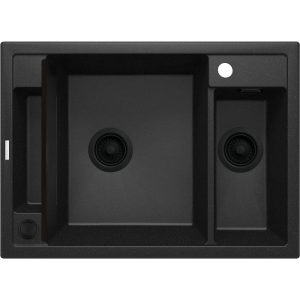deante 1,5 Becken Granitspüle MAGNETIC ohne Abtropffläch graphit metallic deante 1,5 Becken Granitspüle MAGNETIC ohne Abtropffläch graphit metallic